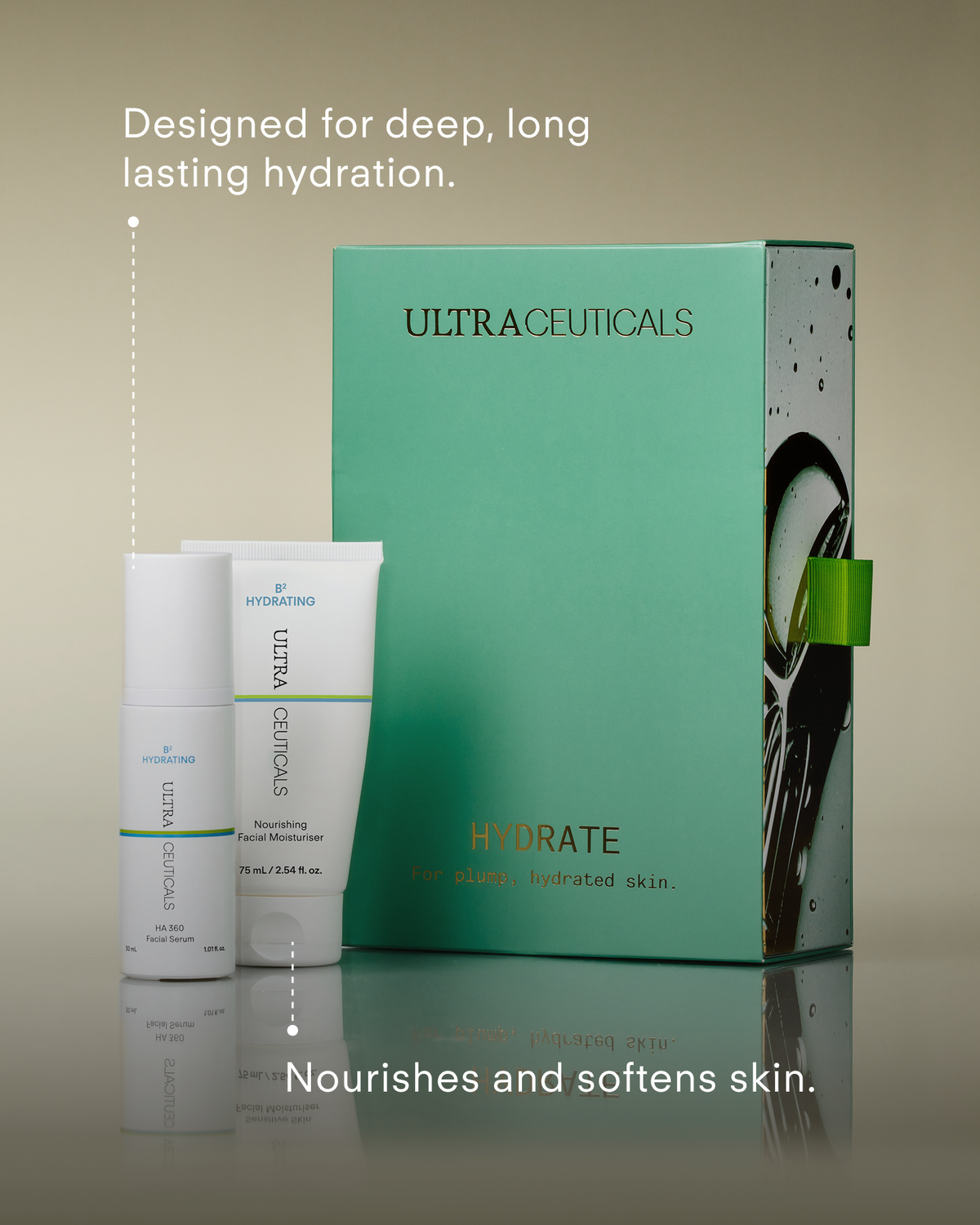 HYDRATE
For hydrated, luminous skin