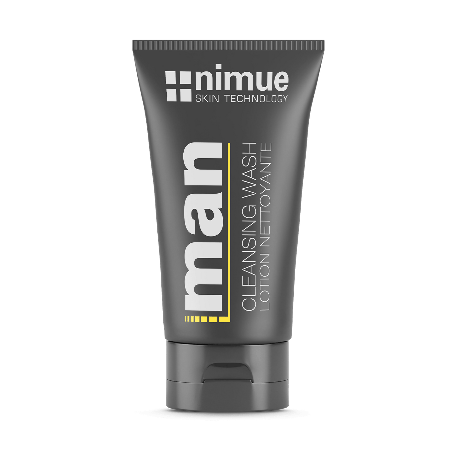 Man photo gel wash cleanse