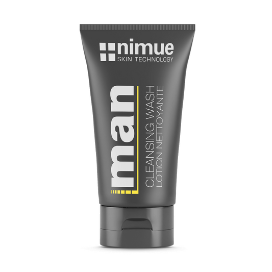 Man photo gel wash cleanse